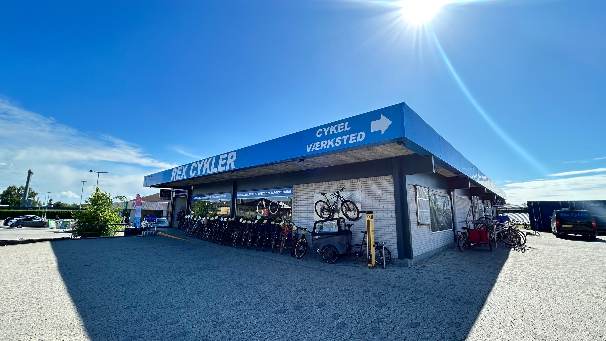 Rex Cykler Helsinge butik