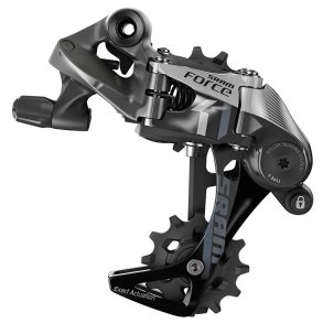 SRAM Bagskifter 11 gear Force 1 type 3.0 Lang Arm Sølv
