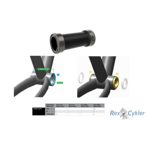 SRAM Krankboks DUB PressFit 89/92mm