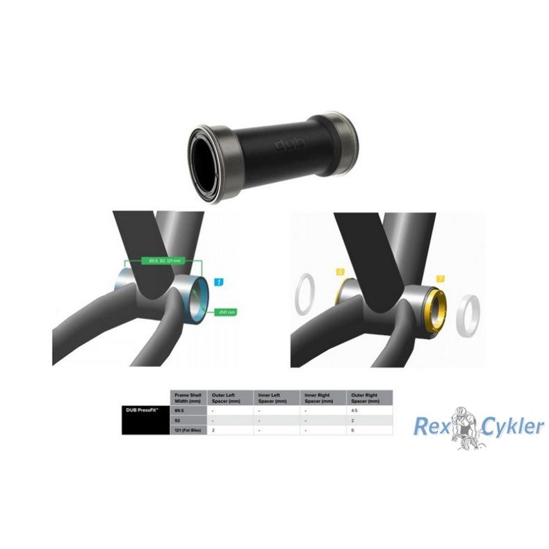 SRAM Krankboks DUB PressFit 89/92mm
