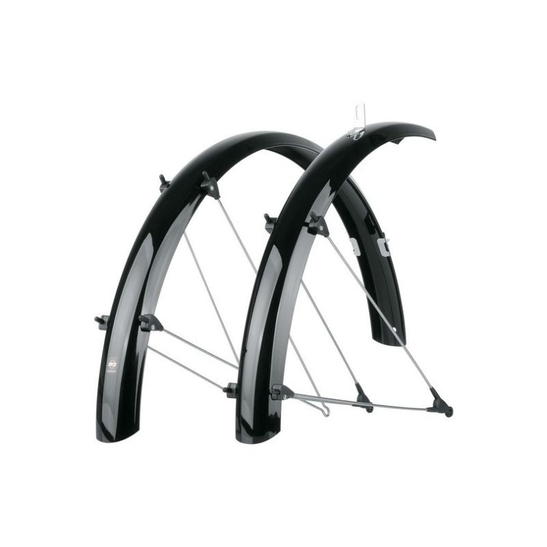 SKS Sk&aelig;rms&aelig;t 24" x 53mm Trekking sort inkl. Strivere