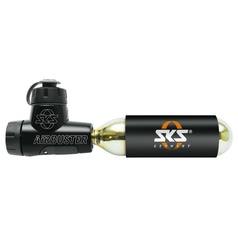 SKS Airbuster Co2 pumpe inkl. 1 patron m. gevind AVFVDV