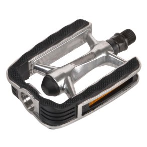 Bike Attitude Sport pedal alu body m. kraton Cr-Mo aksel 916in 393g sølvsort