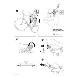 Thule Barnestol Maxi med beslag