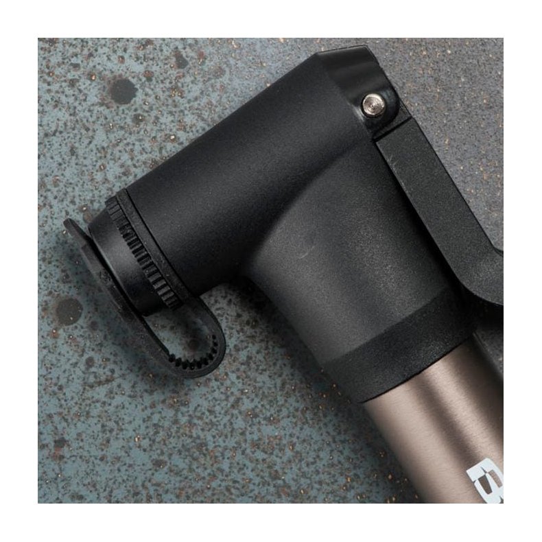 Blackburn Pumpe Airstik AnyValve 160 psi / 11 bar M&oslash;rk Gr&aring;