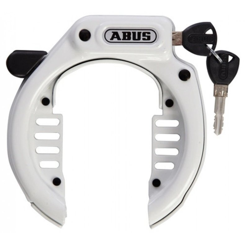 Abus Ringl&aring;s 485 Amparo Lh M/Slidser Hvid