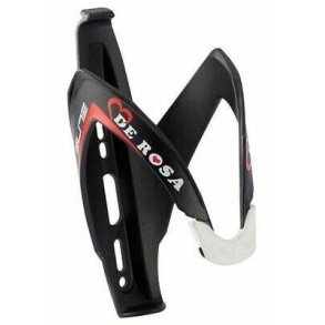 De Rosa Flaskeholder DeRosa Custom Race Sort/Hvid Mat