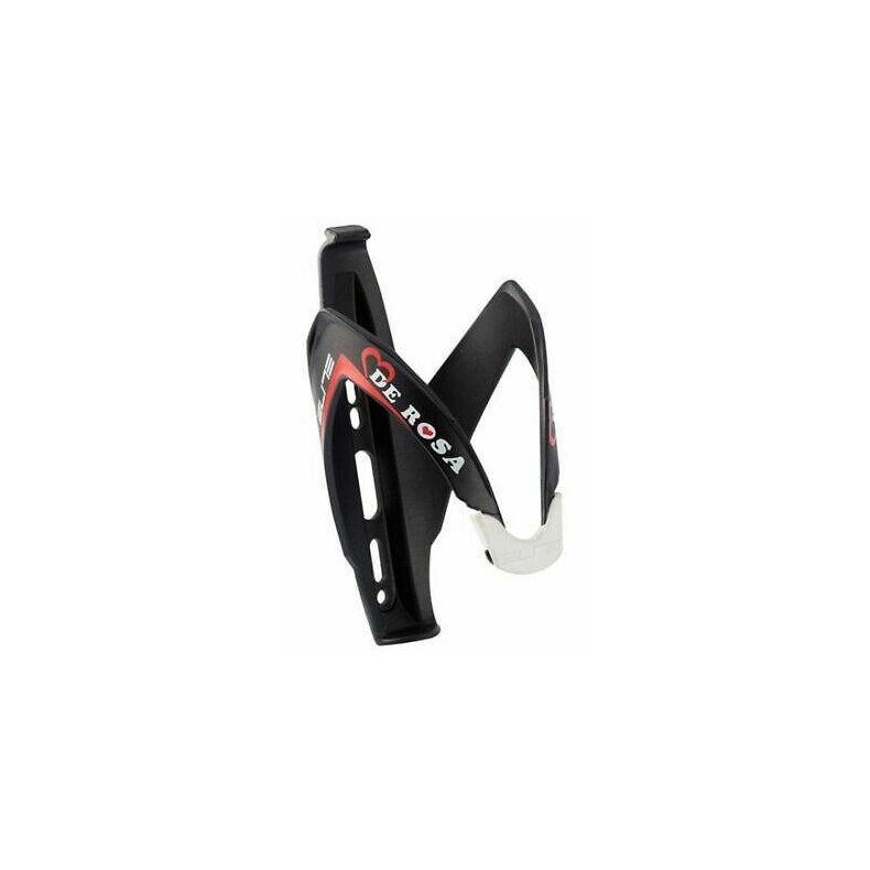 De Rosa Flaskeholder DeRosa Custom Race Sort/Hvid Mat