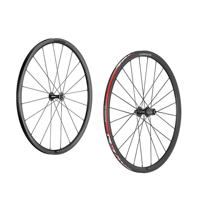 Token Hjuls&aelig;t 700C Alu f&aelig;lgbremse Quick Release Sort