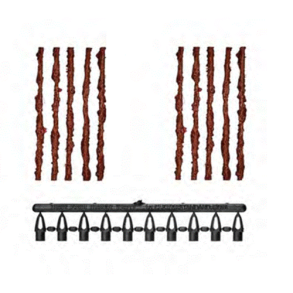 Clever Standard Tubeless plugs 10 stk med havplast anker