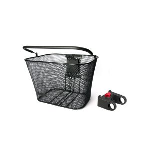 Klickfix Frontkurv Tr&aring;dmed beslag 38 x 30 x 26cm 24 Liter