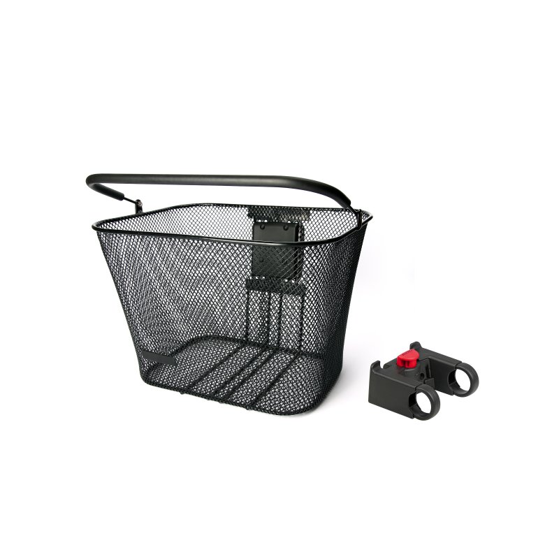 Klickfix Frontkurv Tr&aring;dmed beslag 38 x 30 x 26cm 24 Liter