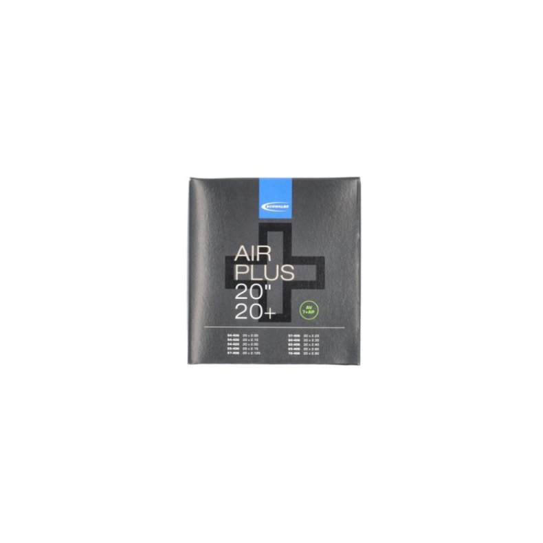 Schwalbe Slange 20 x 2.10-2.80 Auto Ventil (54-70x406)