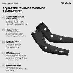 GripGrab AquaRepel 2 vandafvisende armvarmere