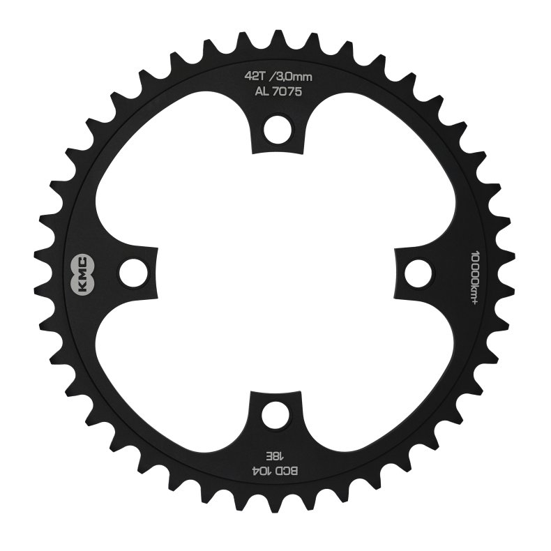 KMC Klinge 42T E-bike BCD 104mm 10.000 km+ 1/2x1/8