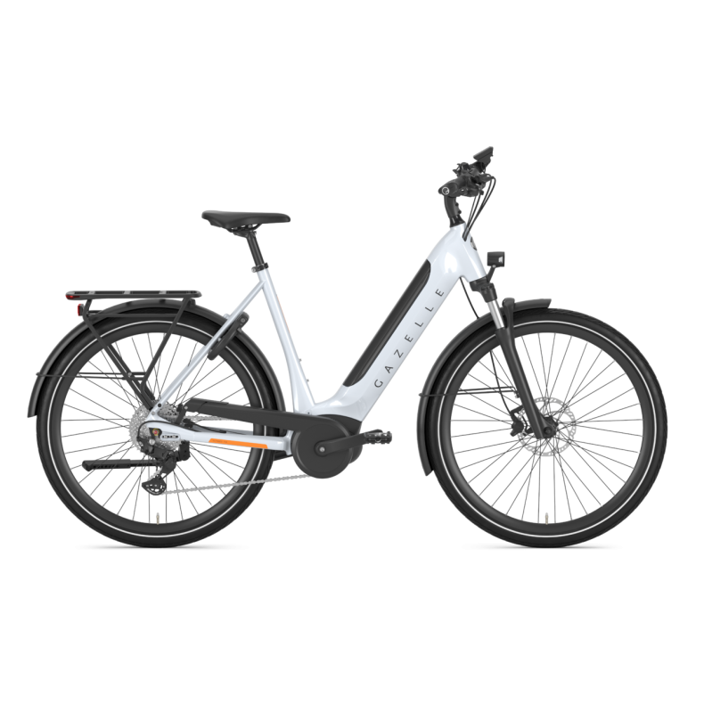 Gazelle Ultimate T10 HMB 57cm (ca. 173 - 185cm) Blank frossen hvid