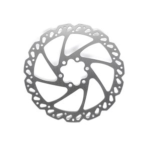 Bikepartner Bremseskive 180mm 6 hul inkl. bolte 153gram