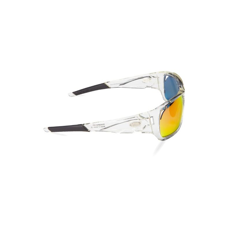 Tifosi Solbrille Duro Crystal klar r&oslash;d/bl&aring;/klar