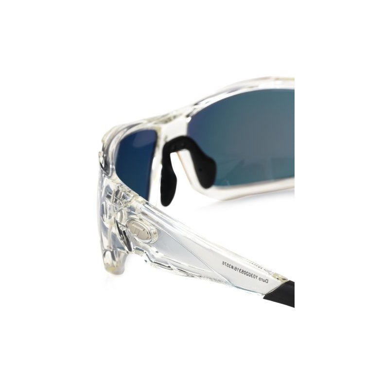Tifosi Solbrille Duro Crystal klar r&oslash;d/bl&aring;/klar