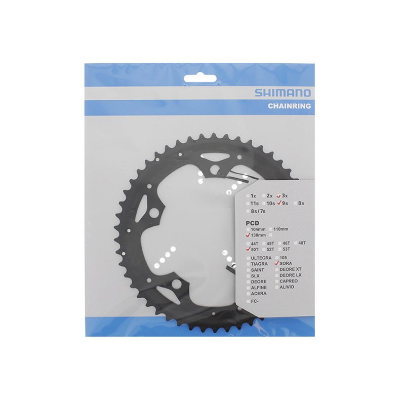 Shimano Klinge 50T FC-3503 BCD130 9 Speed