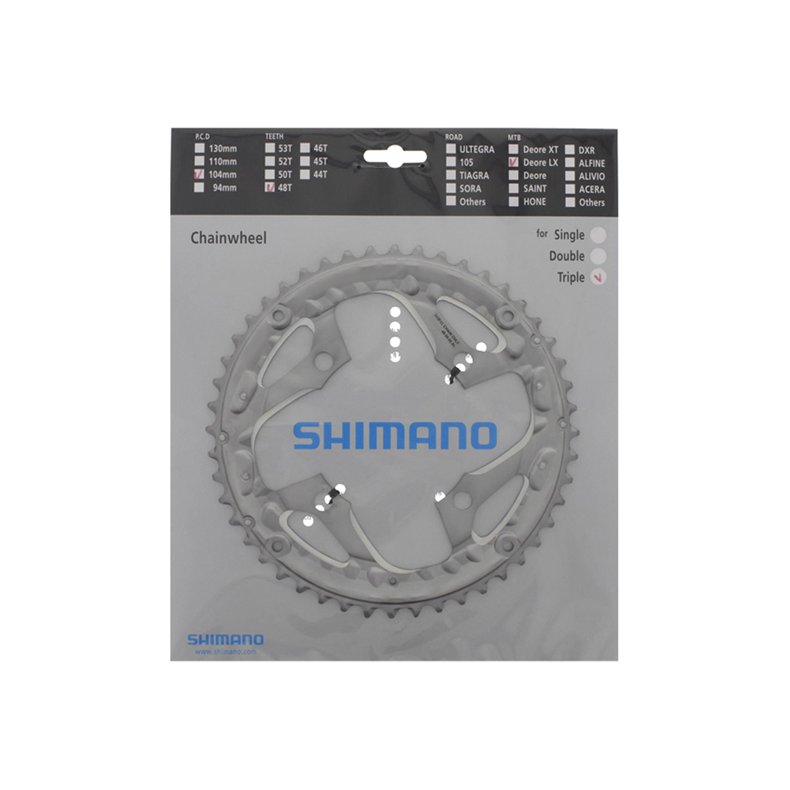 Shimano Klinge 48T LX T670 BCD104 10 Speed