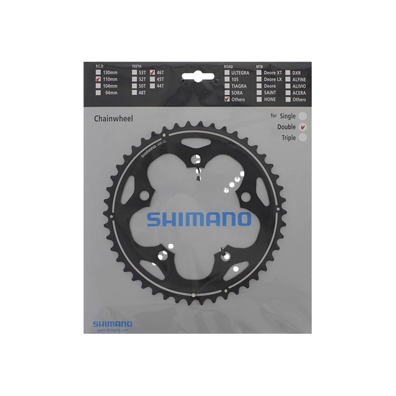 Shimano Klinge 46T CX50 BCD110 10 Speed