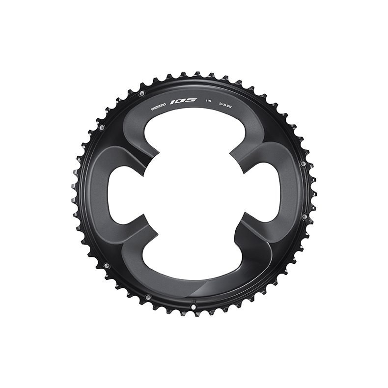 Shimano Klinge 53T-MW FC-R7000 sort