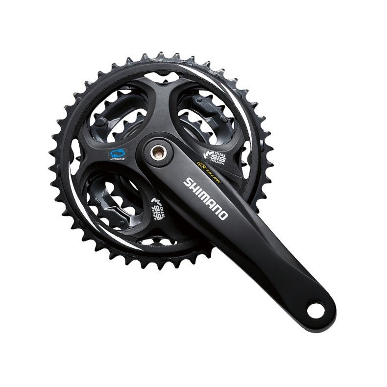 Shimano Kranks&aelig;t 8 gear FC-M311 Sort. 48/38/28T 170mm
