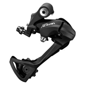 Shimano Bagskifter 9 gear Acera RD-T3000 lang arm Sort