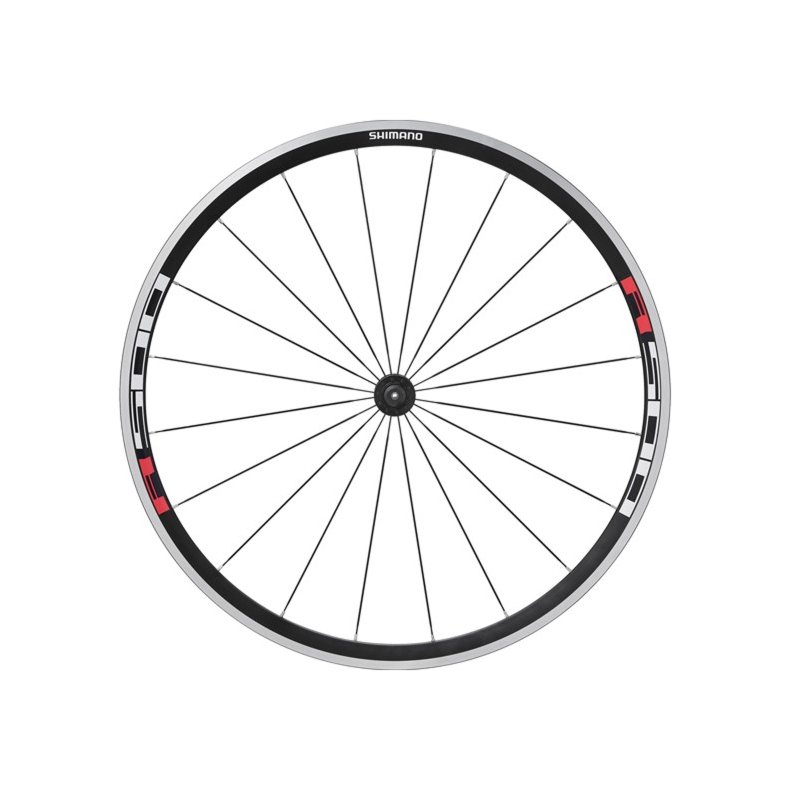 Shimano Forhjul WH-R501A Sort/R&oslash;d