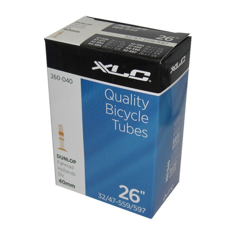 XLC Slange 26 x 1.25 (32-40x584-590) Dunlop 40mm