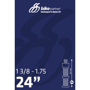 Bikepartner Slange 24 x 1.3/8 Dunlop Ventil