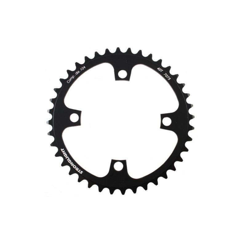 Stronglight Klinge 40T Zicral BCD104 Sort