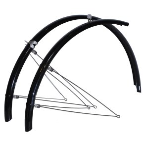 Bikepartner Skærmsæt 700 x 37mm Blank Sort