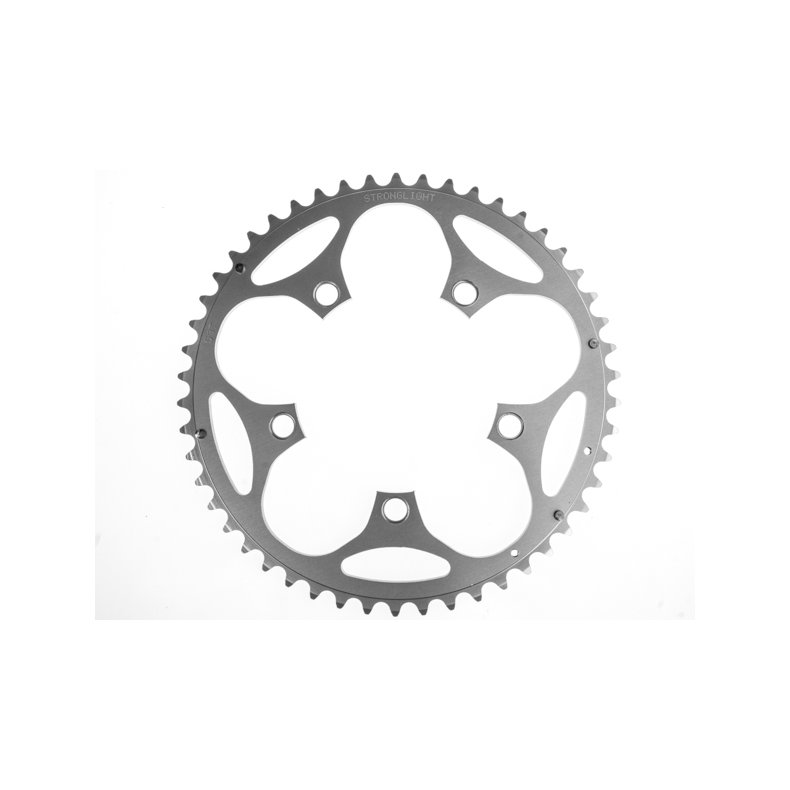 Stronglight Klinge 50T Dural 9/10sp BCD110 S&oslash;lv