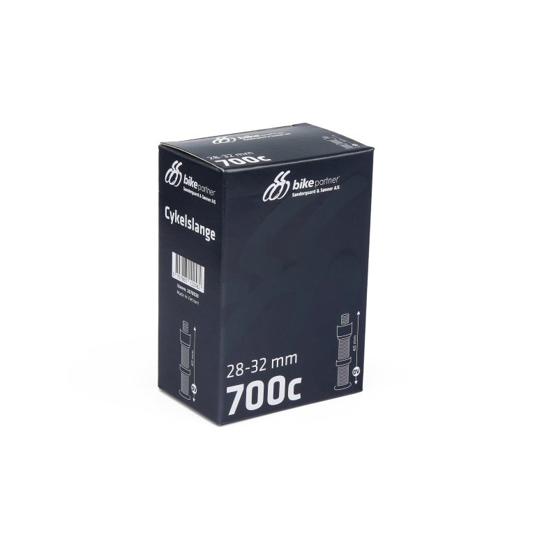 Bikepartner Slange 700 x 28-32 Dunlop Ventil