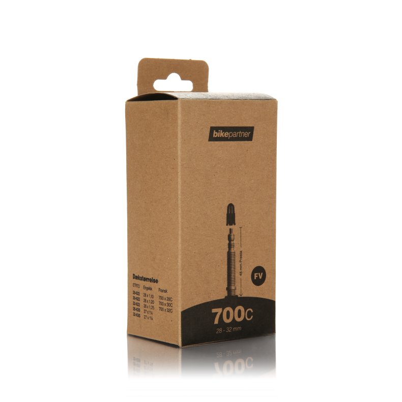 Bikepartner Slange 700 x 28-32 Racer Ventil