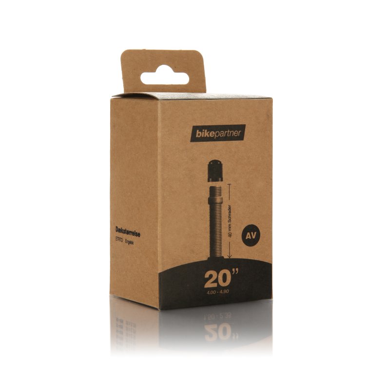 Bikepartner Slange 20 x 4.00 - 4.90 Auto Ventil