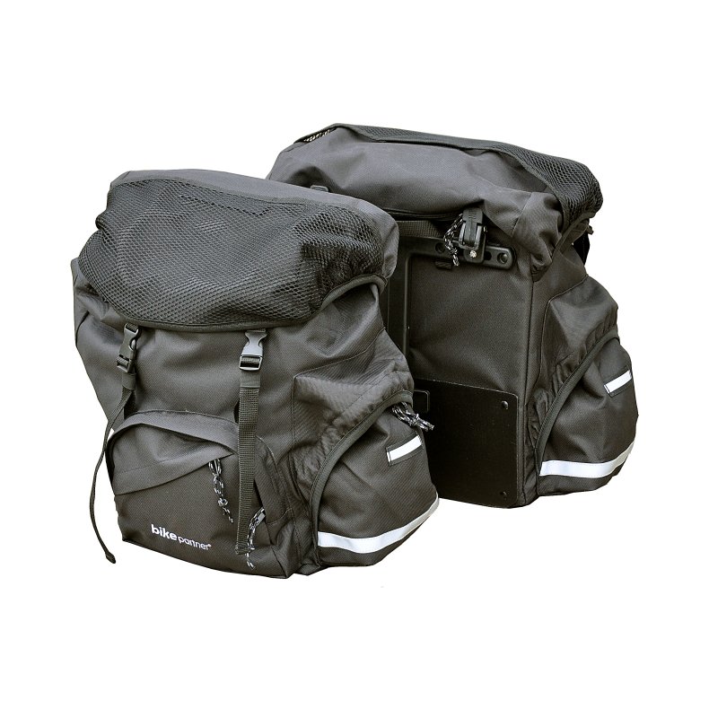 Bikepartner Bagagetasker Malene 2 x Separate tasker Sort/Gr&aring;