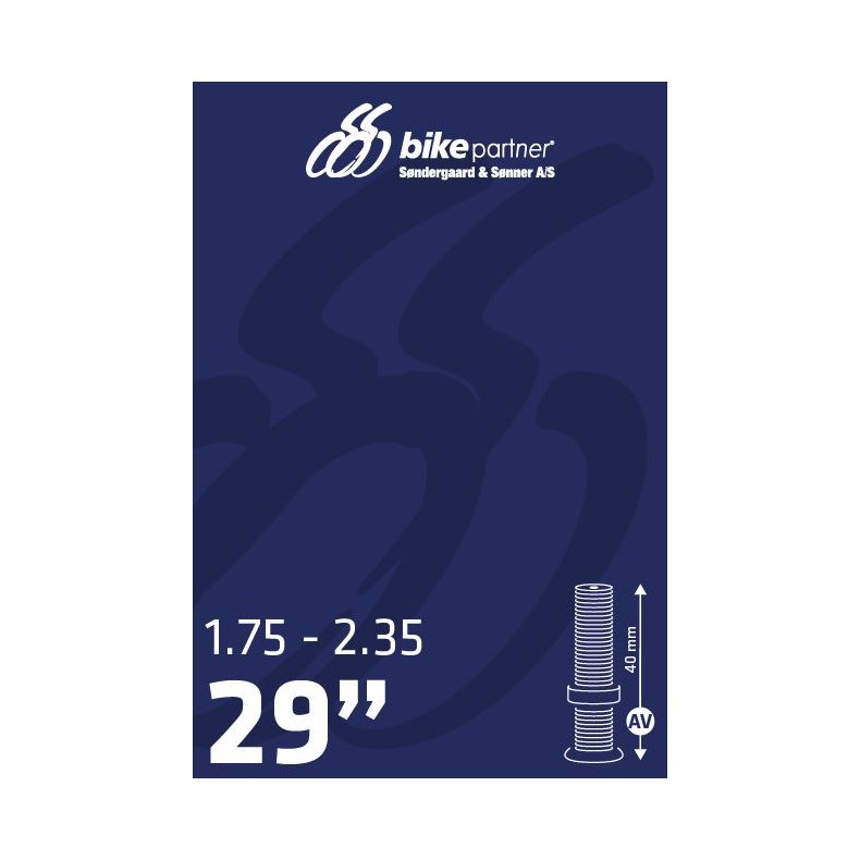 Bikepartner Slange 29 x 1.75-2.35 Auto Ventil