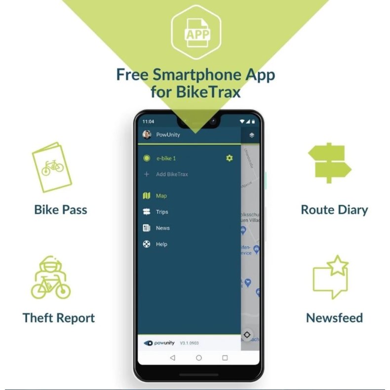 Powunity GPS Bike-Track til Universal