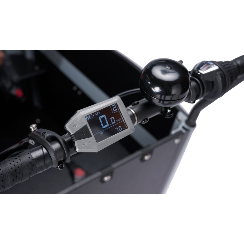 E-Fly Cargo RD Ananda baghjulsmotor 529 Wh Gr&aring;