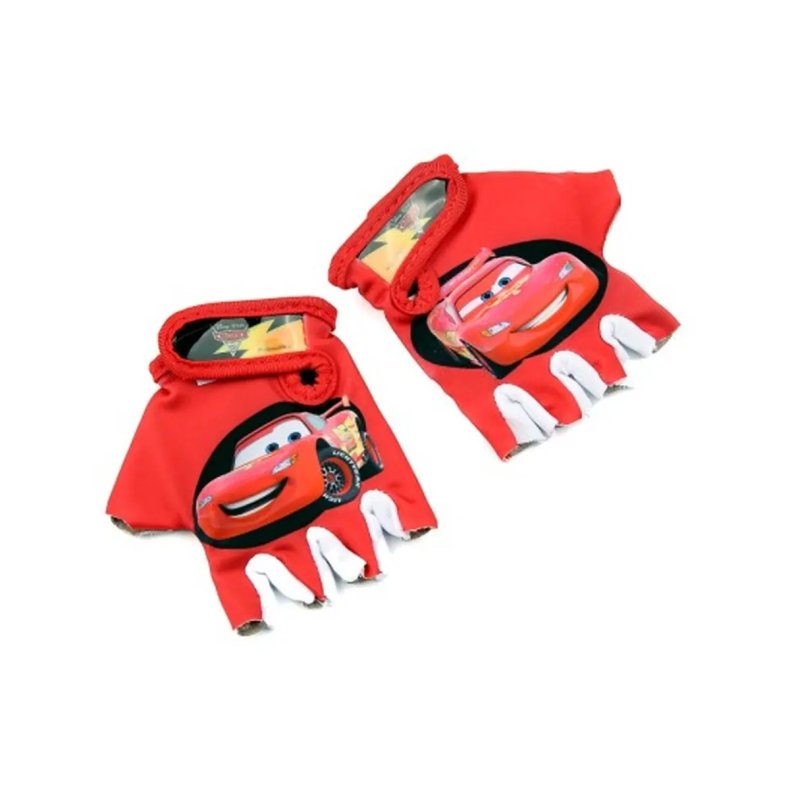 Disney Cykellhandske Biler r&oslash;d 3-6 &aring;r