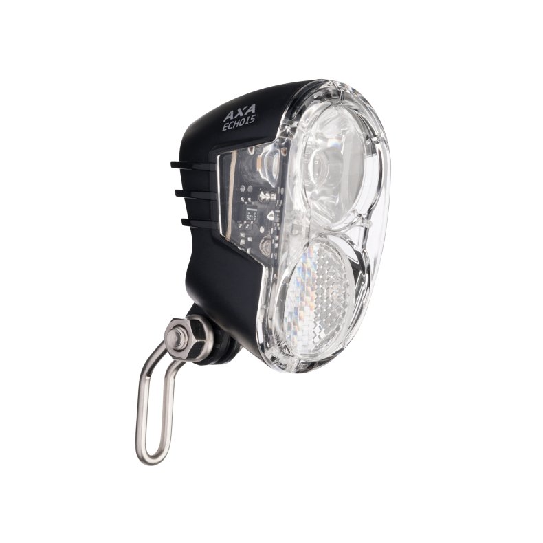 AXA Forlygte dynamo echo 15 m/kontakt + 500mm ledning