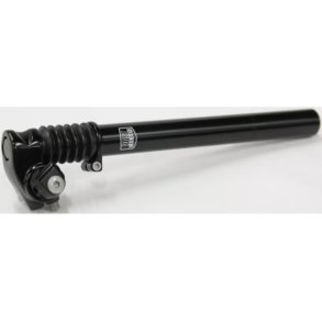 Gazelle Sadelpind 300mm x 27.2mm Affjedring Sort