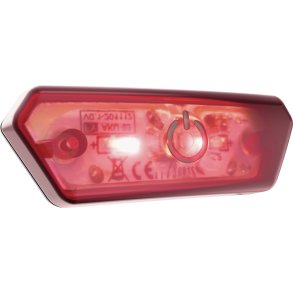 Abus LED lygte Smiley 3.0, Skurb Kid (USB opladet) Sort Universal