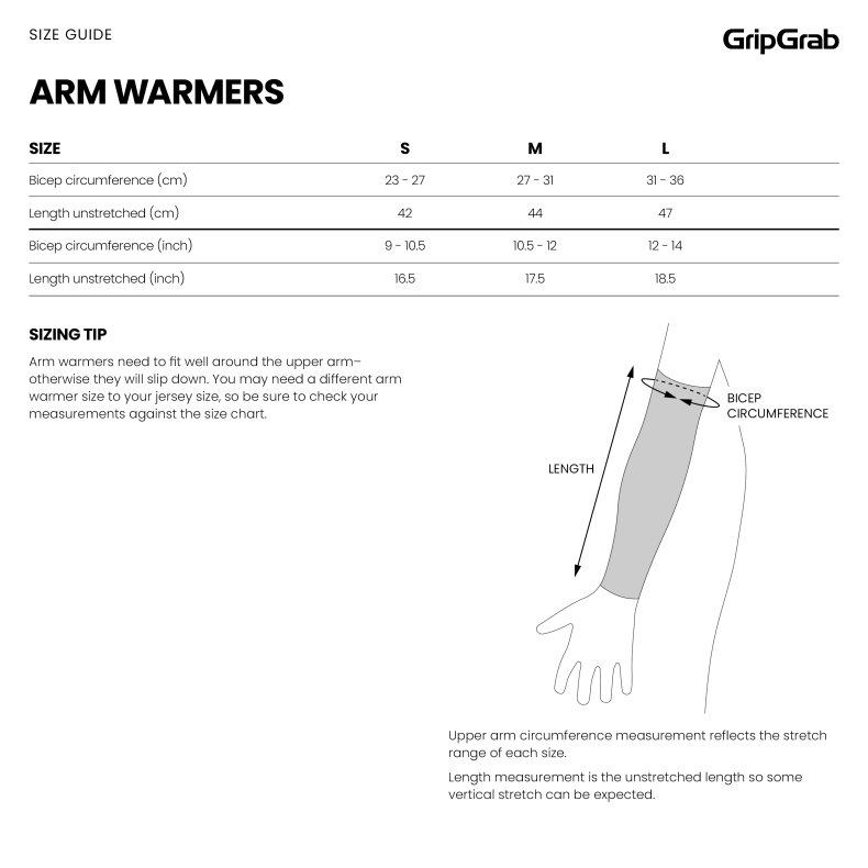 GripGrab Armvarmere RIDE Thermal Warmers