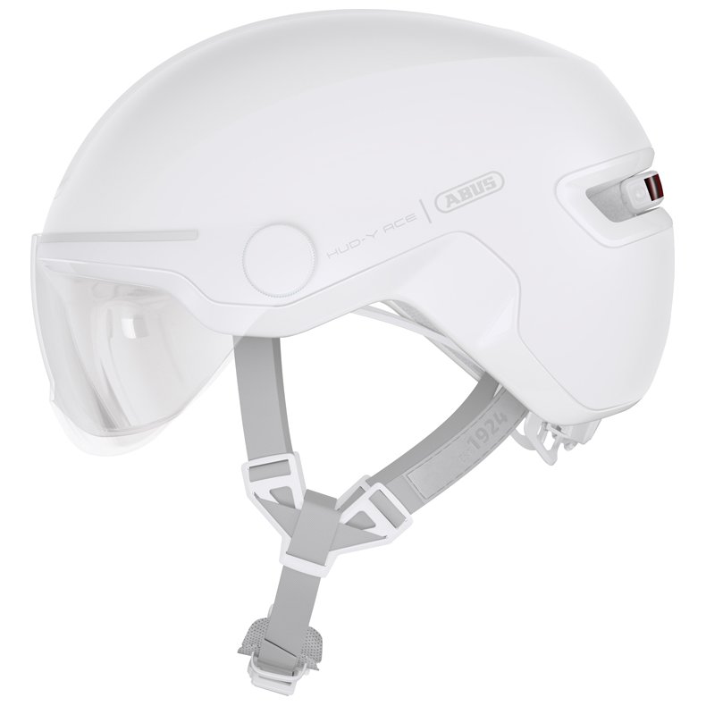 Abus HUD-Y ACE Hvid Small - (51-55 cm)