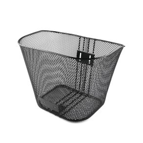 Bikepartner Frontkurv Net Med Stiver Beslag 35x26x25cm Sort