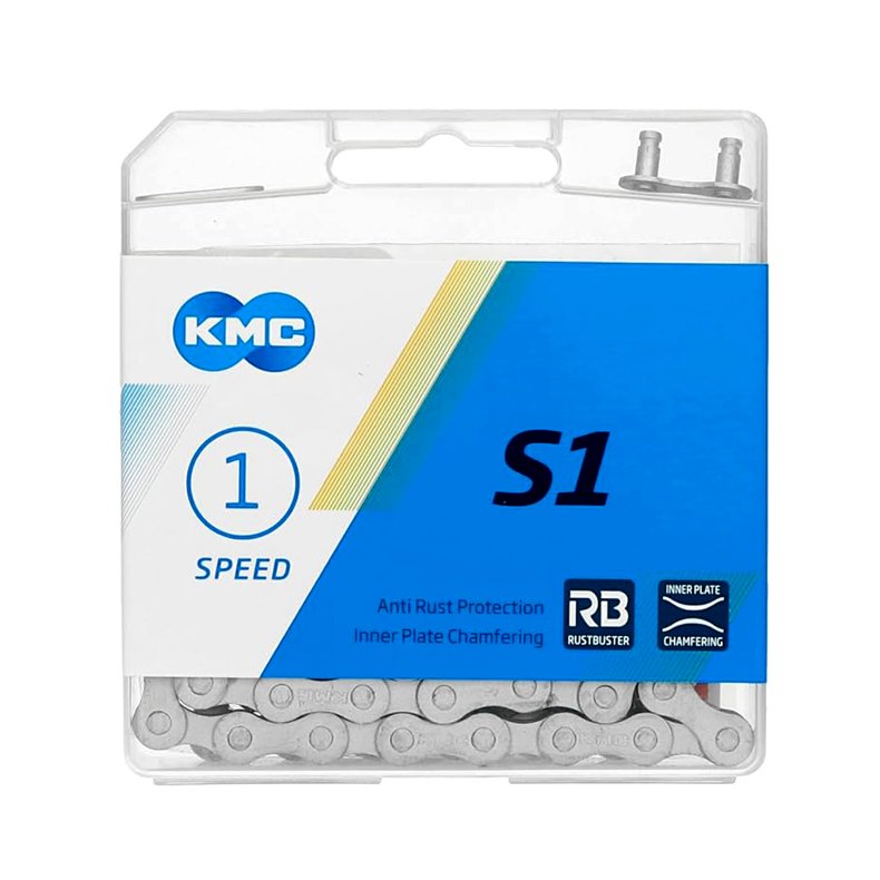 KMC K&aelig;de 1 - 7 Speed S1 1/2"x1/8" Bred 112led